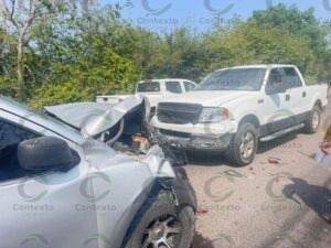 Lee más sobre el artículo Un lesionado tras choque múltiple en la carretera Tecomán-Cerro de Ortega