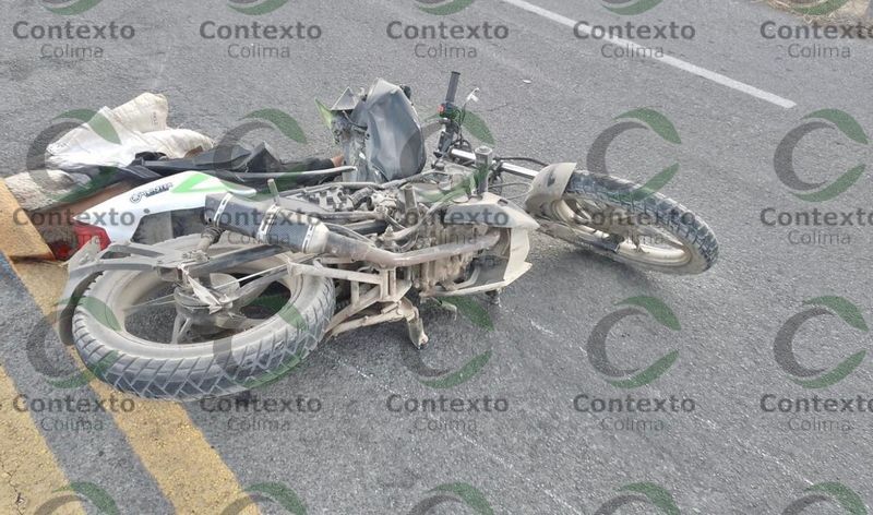 En este momento estás viendo Muere motociclista tras choque en fatal accidente en Tecomán