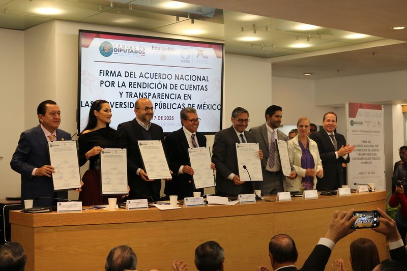 En este momento estás viendo Firman Acuerdo Nacional por la Transparencia y Rendición de Cuentas en Universidades Públicas