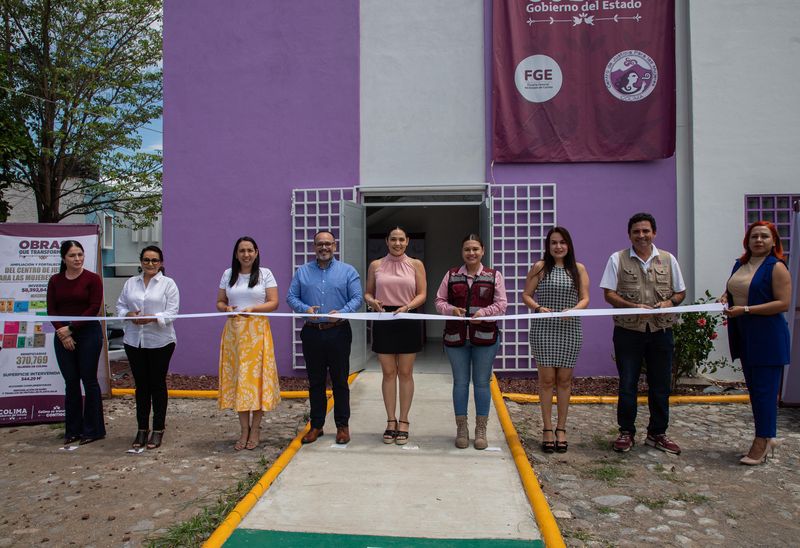 En este momento estás viendo Entrega Indira Vizcaíno ampliación del Centro de Justicia para Mujeres en Colima