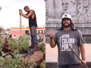 Lee más sobre el artículo Impulsa Alcaldía de Colima embellecimiento y limpieza de camellones y glorietas