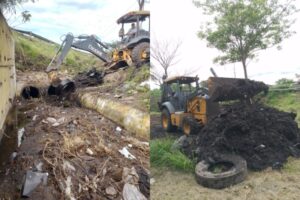 Lee más sobre el artículo Rehabilita Ayuntamiento de Colima colector pluvial entre Av. Niños Héroes y Libramiento Ejército Mexicano