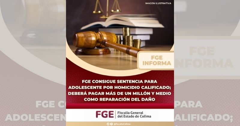 En este momento estás viendo Sentencian a adolescente por homicidio calificado