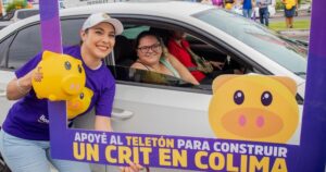 Lee más sobre el artículo Encabeza Indira Vizcaíno jornada de boteo en apoyo a Teletón; buscan construir un CRIT en Colima