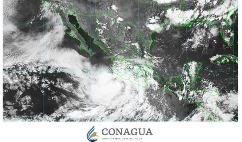 En este momento estás viendo Dalila se localizó a 275 km al sur-suroeste de Manzanillo, Colima