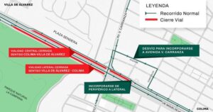 Lee más sobre el artículo Inhabilitan carriles centrales del Tercer Anillo por obras del paso vehicular Arco Norte