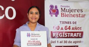Lee más sobre el artículo Del 1 al 30 de agosto, registro de mujeres de 60 a 64 años a la Pensión Mujeres Bienestar: Rosario Silva
