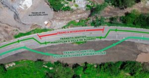 Lee más sobre el artículo Seidum avanza en atención de socavón de la carretera Villa de Álvarez-Minatitlán