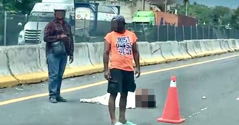 En este momento estás viendo Hombre sufre traumatismo craneofacial al ser atropellado en la autopista, en Tecomán