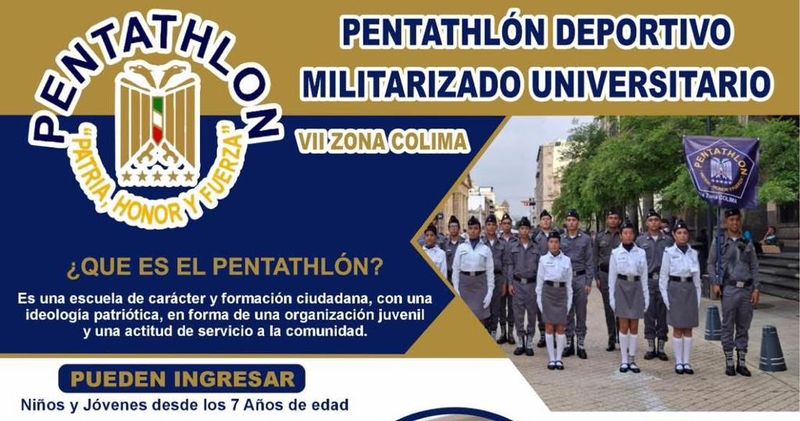 En este momento estás viendo Pentathlón Deportivo Militarizado Universitario convoca a niños y jóvenes en Tecomán