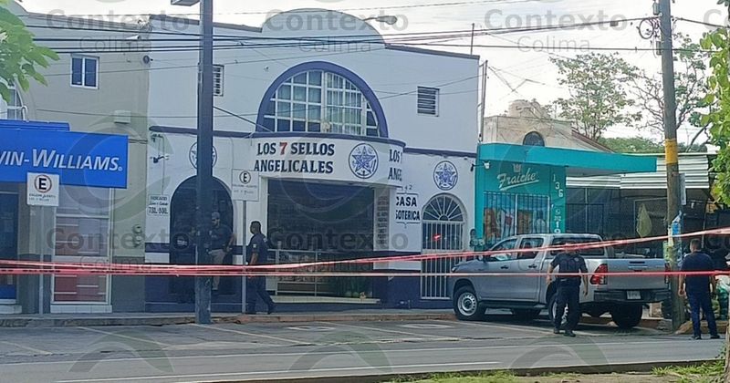 En este momento estás viendo Villa de Álvarez: ejecutan a hombre dentro de un negocio en la avenida Benito Juárez