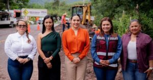 Lee más sobre el artículo Indira Vizcaíno supervisó rehabilitación de la línea de conducción de agua potable en Ixtlahuacán