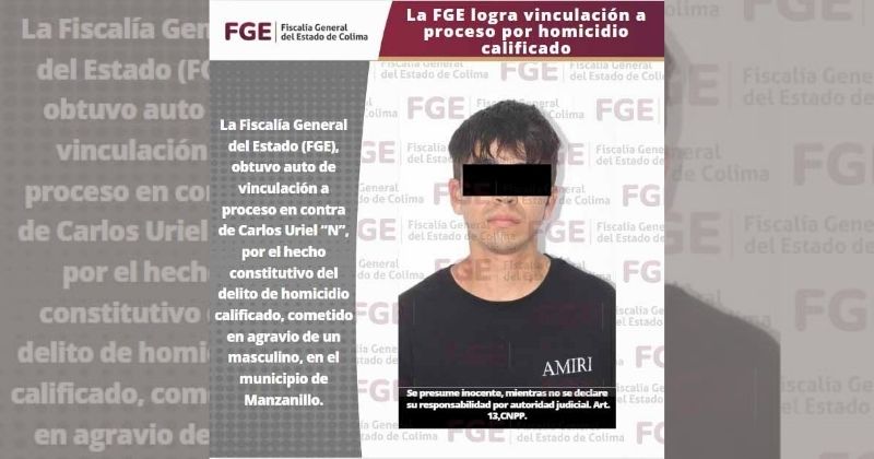 En este momento estás viendo La FGE logra vinculación a proceso por homicidio calificado