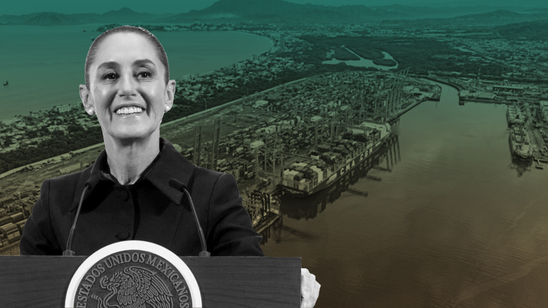 En este momento estás viendo Claudia Sheinbaum proyecta el Plan México desde el Puerto de Manzanillo en su Primer Informe