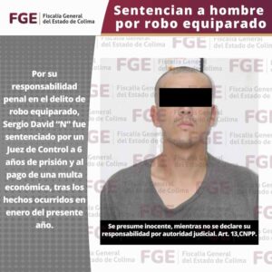 Lee más sobre el artículo Sentencian a hombre por robo equiparado