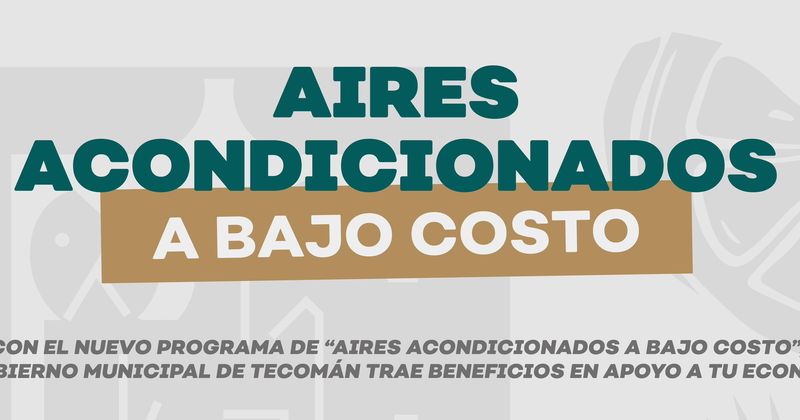 En este momento estás viendo Gobierno de Tecomán lanza programa de aires acondicionados a bajo costo