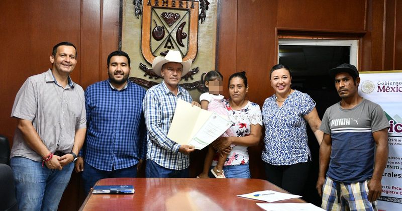 En este momento estás viendo En Armería dio inicio la Brigada de Registro de Nacimiento para Niñas, Niños y Adolescentes