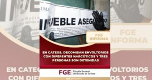 Lee más sobre el artículo En cateos, decomisan envoltorios con diferentes narcóticos y tres personas son detenidas