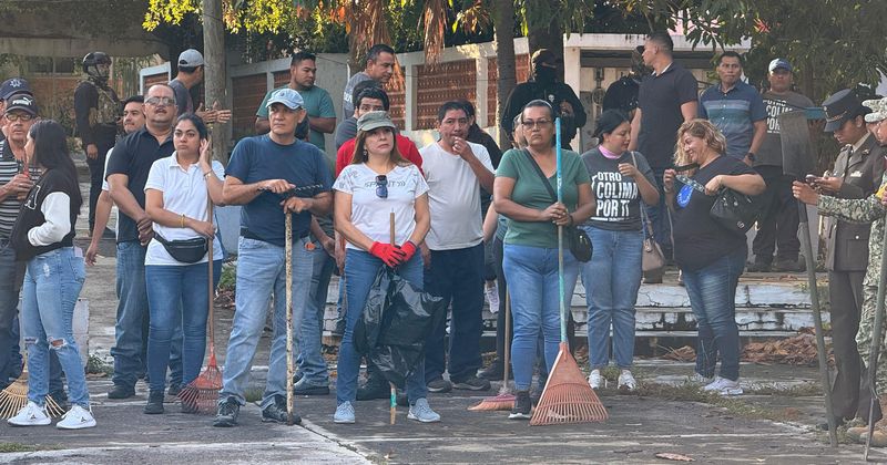 En este momento estás viendo Riult Rivera y corporaciones de seguridad realizan macro brigada de limpieza y rescate en El Mezcalito