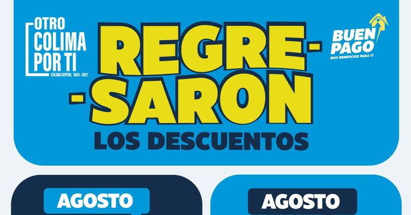 En este momento estás viendo Ofrece Ayuntamiento de Colima descuentos de hasta el 100% en recargos de predial e infracciones viales