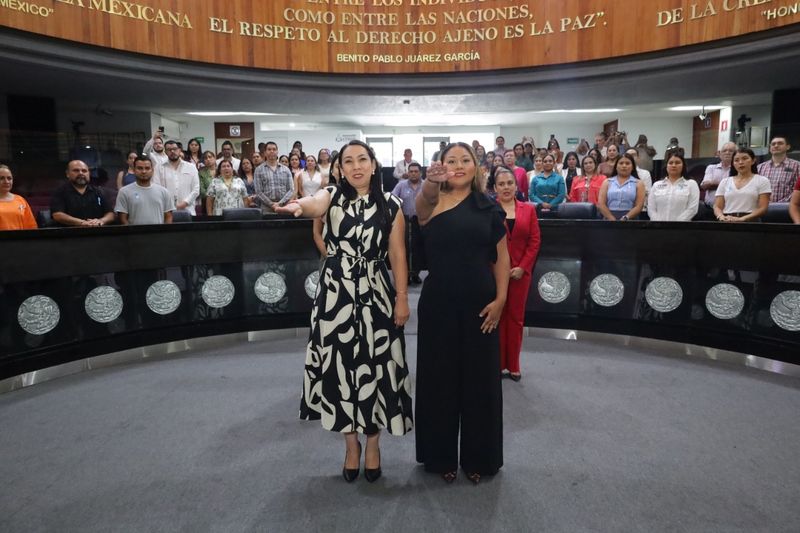 En este momento estás viendo LXI Legislatura de Colima toma protesta a nuevas Magistradas del TJA