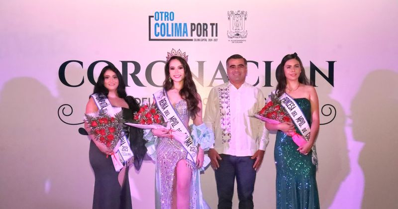 En este momento estás viendo Martha Morales es nombrada Reina del Municipio de Colima 2025 por el alcalde Riult Rivera