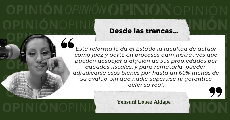 En este momento estás viendo Cuando la Ley embarga, el PRI desbarata y el teatro rescata