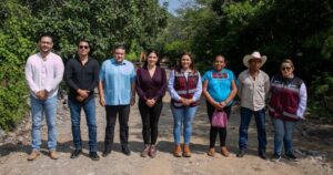 Lee más sobre el artículo Indira Vizcaíno supervisó avance dos #ObrasQueTransforman Zacualpan; se invierten más 5.8 mdp