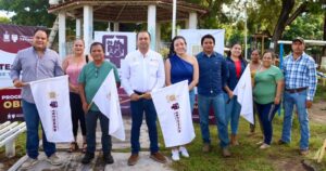 Lee más sobre el artículo Armando Reyna da inicio a la rehabilitación del Jardín de Cofradía de Morelos