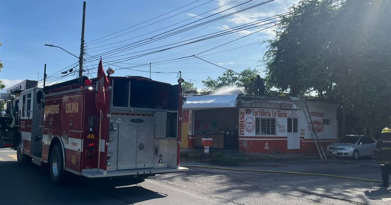 En este momento estás viendo Incendio en tortillería de Villa de Álvarez fue controlado; no hubo lesionados