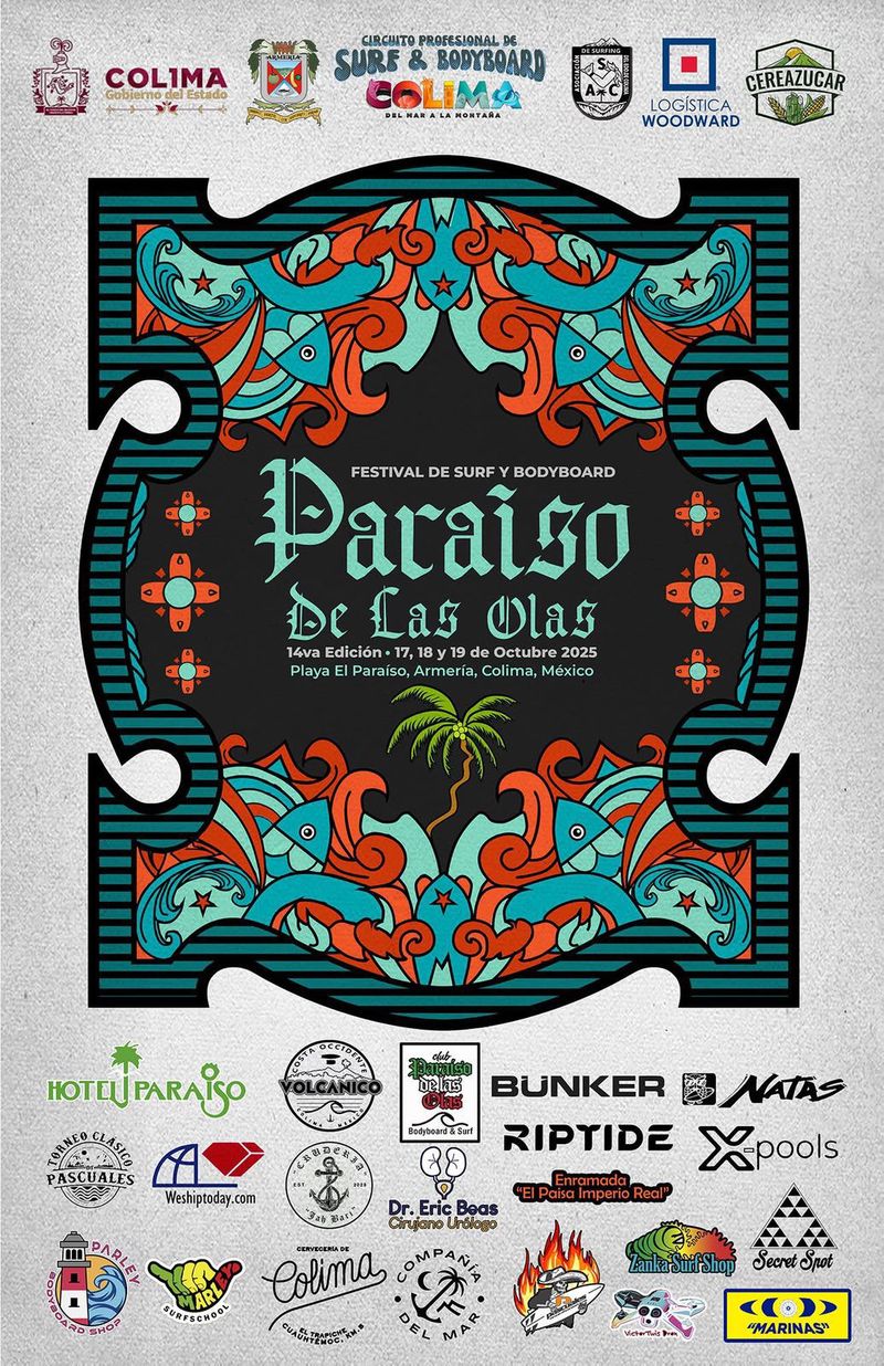 En este momento estás viendo Armería será sede de la 14ª edición del Festival de Surf y Bodyboard