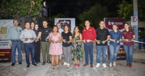 Lee más sobre el artículo Armando Reyna entrega obra de drenaje sanitario en la calle 5 de febrero en La Floresta