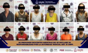 Lee más sobre el artículo SSP Colima detiene a 12 personas por delitos contra la salud
