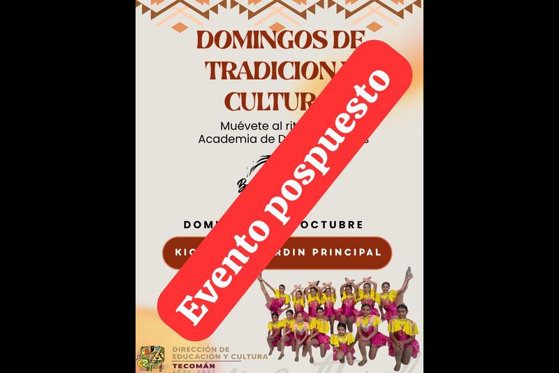 En este momento estás viendo Por clima, suspenden segundo Domingo de Tradición y Cultura de Tecomán