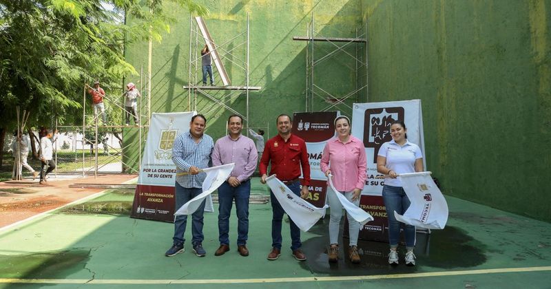 En este momento estás viendo Armando Reyna dio inicio a las obras de mantenimiento y rehabilitación de la Unidad Deportiva Sur