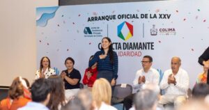 Lee más sobre el artículo Gobernadora de Colima encabeza el inicio de la Colecta ‘Diamante de la Solidaridad 2025’
