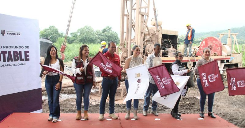 En este momento estás viendo Inician perforación de pozo profundo para mejorar el abasto de agua en Tecolapa
