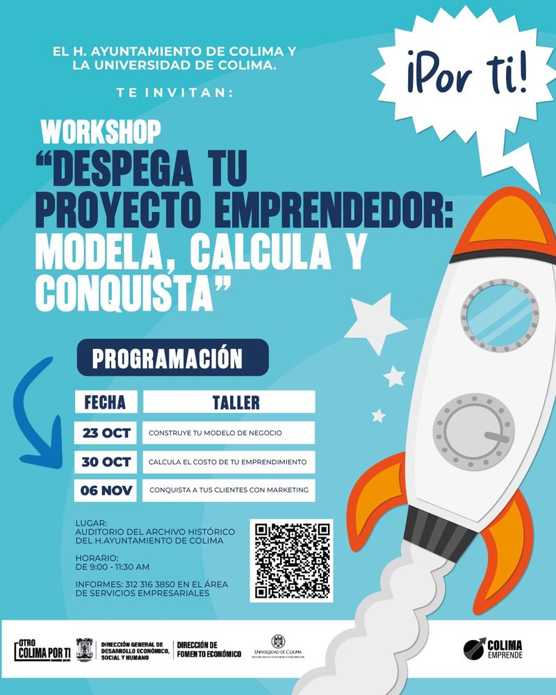 En este momento estás viendo Ayuntamiento capitalino y Universidad de Colima impulsan workshop gratuito para emprendedores
