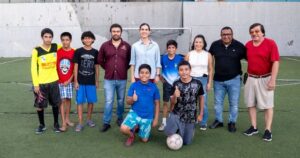 Lee más sobre el artículo Inicia Rosi Bayardo trabajos para rehabilitar la Unidad Deportiva Mario Anguiano