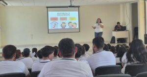 Lee más sobre el artículo Imparten taller sobre manejo del estrés y emociones a estudiantes del Conalep 313 de Tecomán