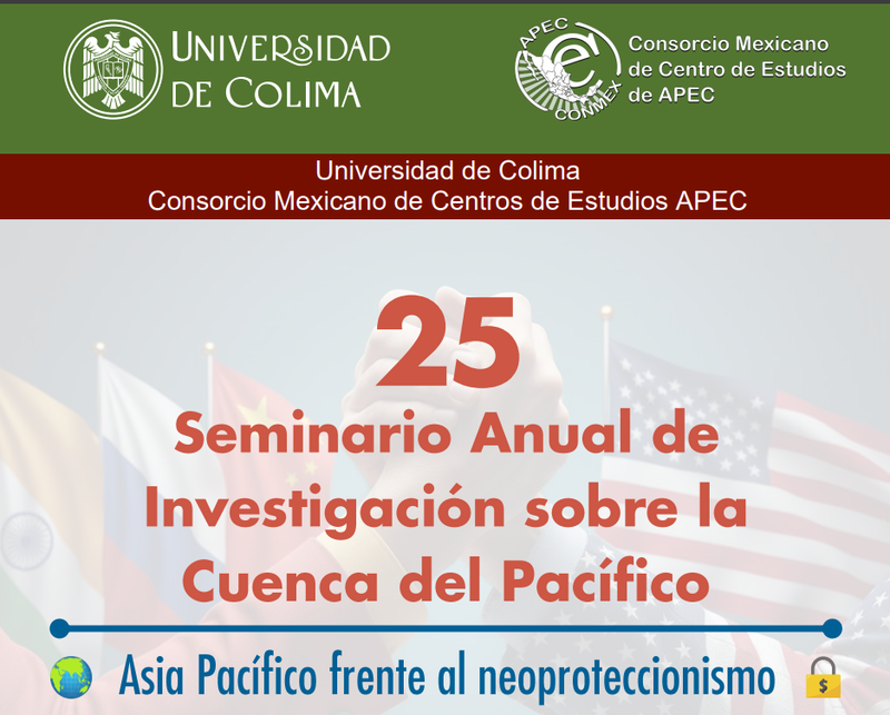 En este momento estás viendo Cumple 25 años el Seminario sobre la Cuenca del Pacífico en la Universidad de Colima