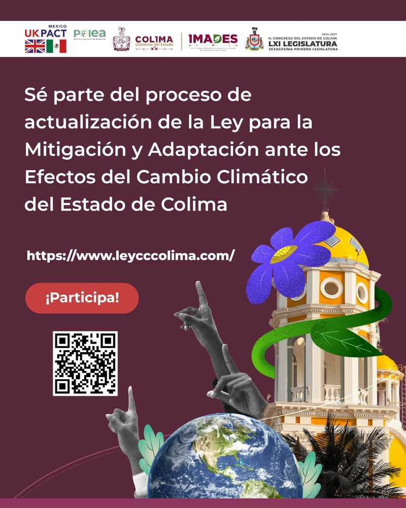 En este momento estás viendo Invita Congreso local a participar en la encuesta para la actualización de la Ley de Cambio Climático
