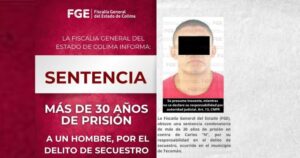 Lee más sobre el artículo Por el delito de secuestro, sentencian a más de 30 años de prisión a un hombre