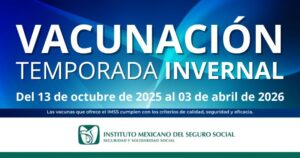 Lee más sobre el artículo Invita IMSS Colima a la población a vacunarse durante la Temporada Invernal 2025-2026
