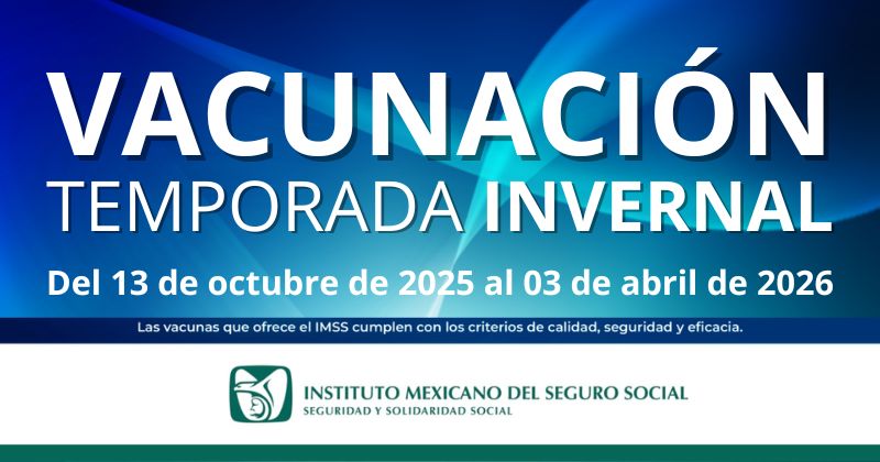 En este momento estás viendo Invita IMSS Colima a la población a vacunarse durante la Temporada Invernal 2025-2026