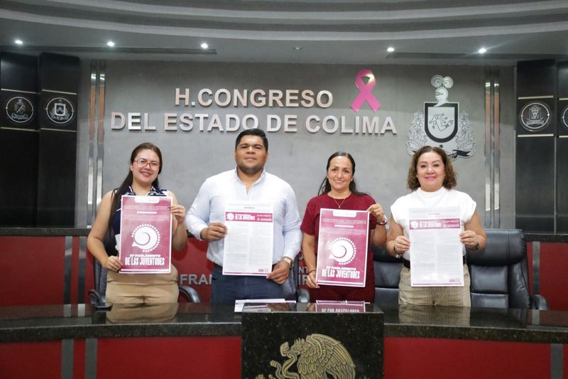 En este momento estás viendo Congreso de Colima y subsecretaría de las Juventudes, anuncian convocatoria para el “Décimo Primer Parlamento de las Juventudes, Colima 2025”