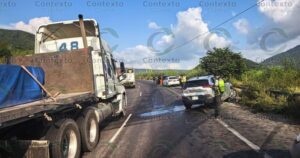 Lee más sobre el artículo Falla mecánica provoca choque entre SUV y sedán en la autopista Manzanillo–Colima