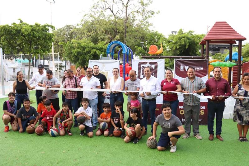 En este momento estás viendo Renuevan el Parque González Lugo para disfrute de las familias tecomenses