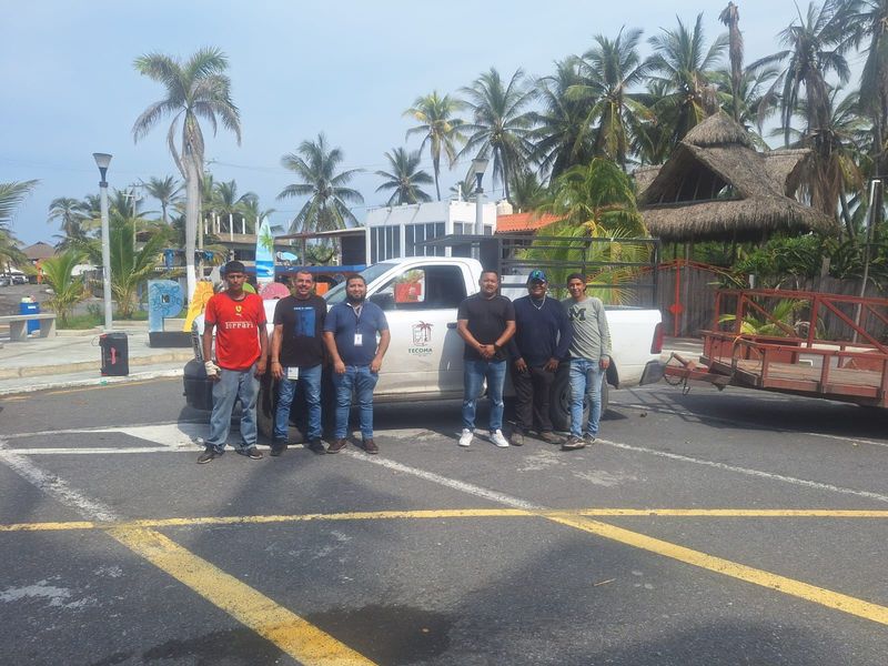 En este momento estás viendo Gobierno de Tecomán realiza jornada de descacharrización en Playa El Real y Pascuales