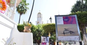 Lee más sobre el artículo Jardín principal de Comala es sede de la Muestra Estatal de Arte Joven 2025